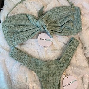Montce Swim pistachio bikini
